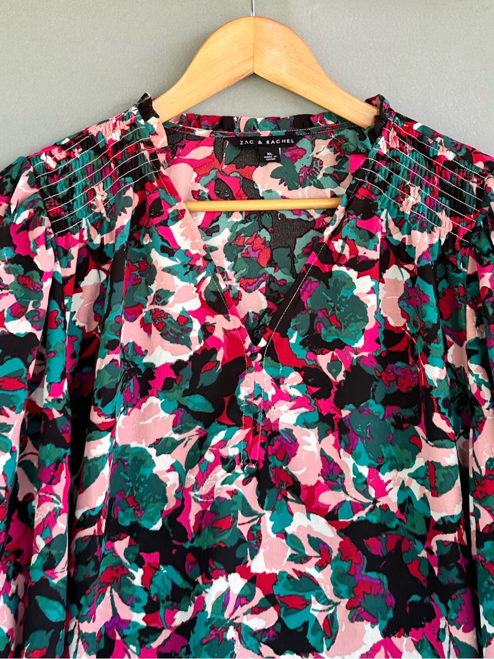 🎉5 for $45🎉 Zac & Rachel top blouse shirt size XL - Picture 4 of 7